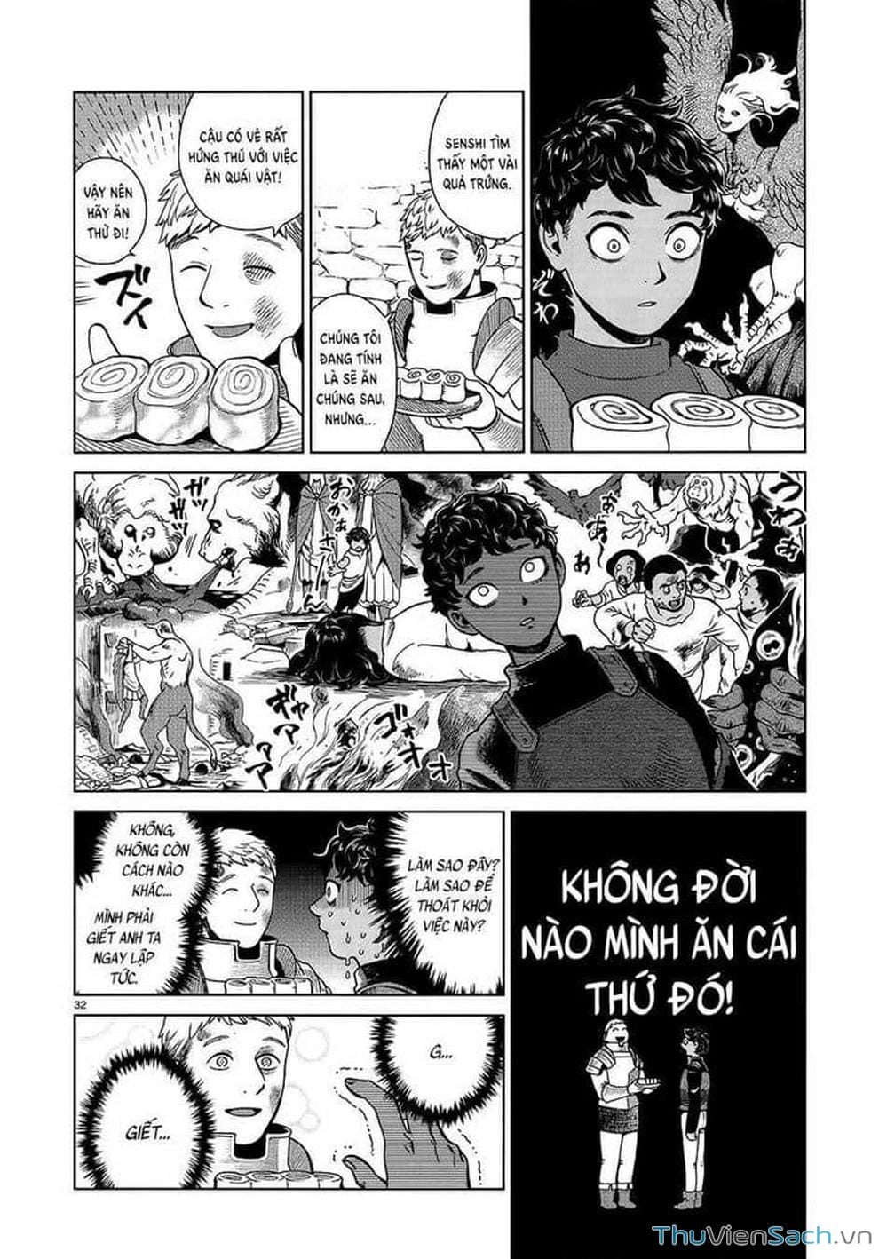 Truyện Tranh Mỹ Vị Hầm Ngục - Dungeon Meshi trang 4