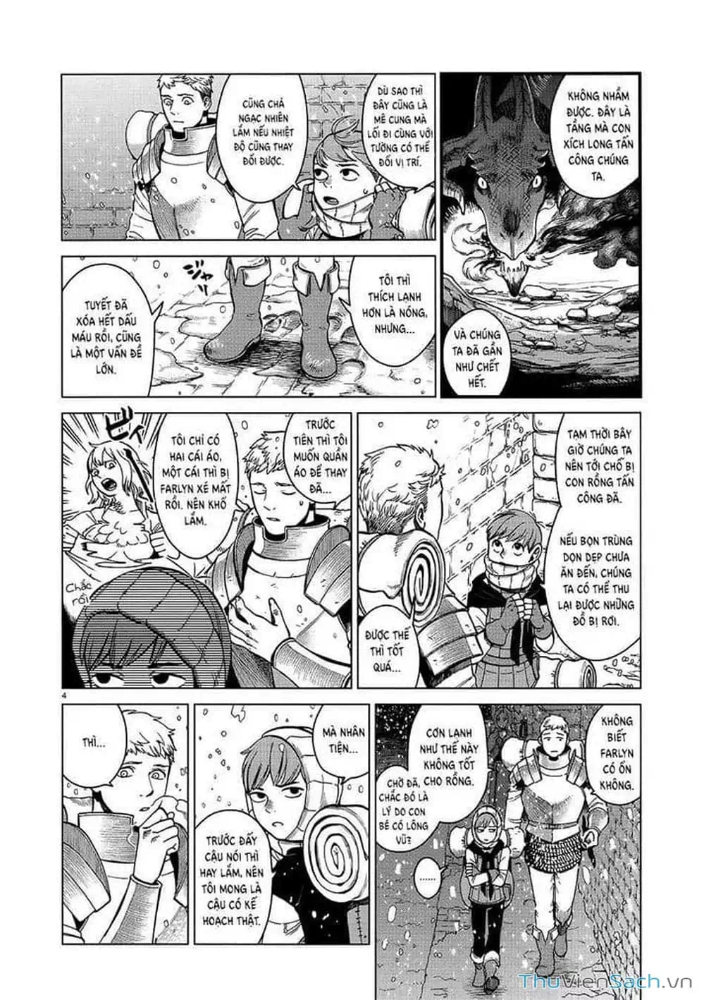 Truyện Tranh Mỹ Vị Hầm Ngục - Dungeon Meshi trang 4