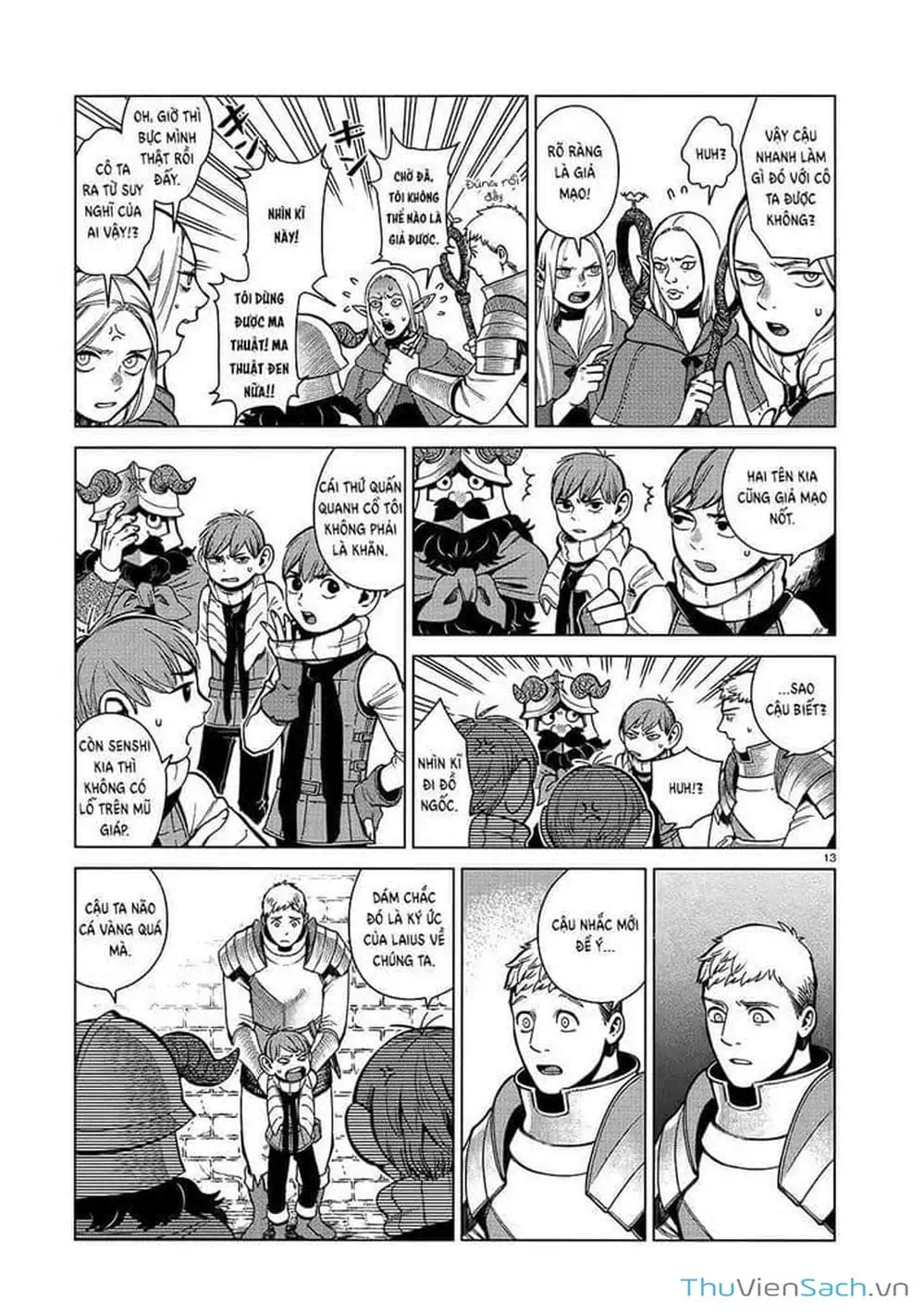 Truyện Tranh Mỹ Vị Hầm Ngục - Dungeon Meshi trang 4