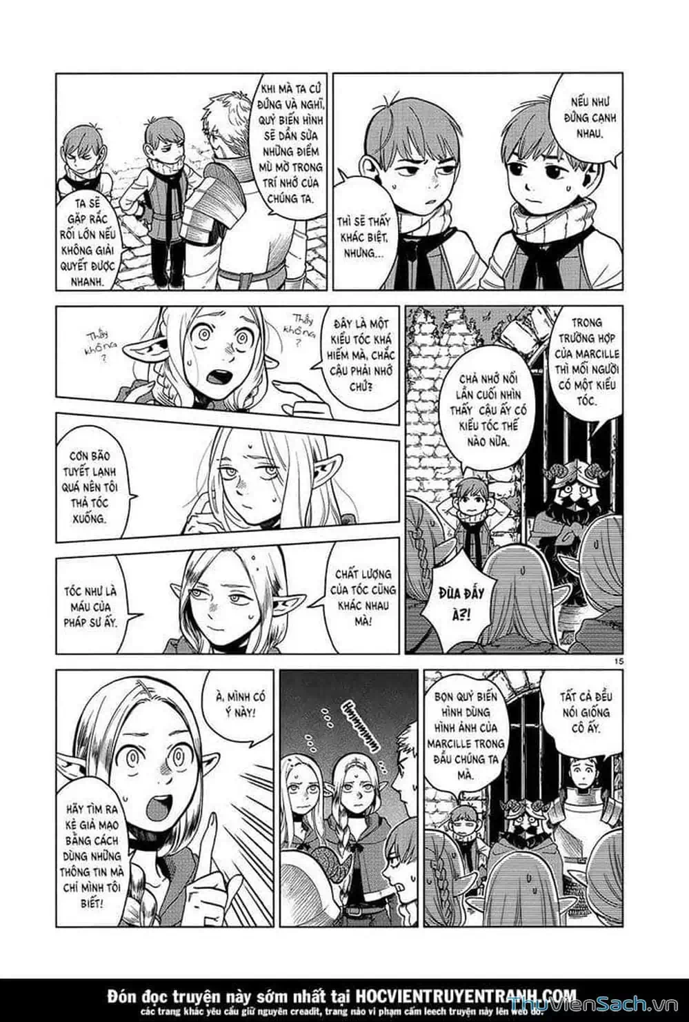 Truyện Tranh Mỹ Vị Hầm Ngục - Dungeon Meshi trang 4