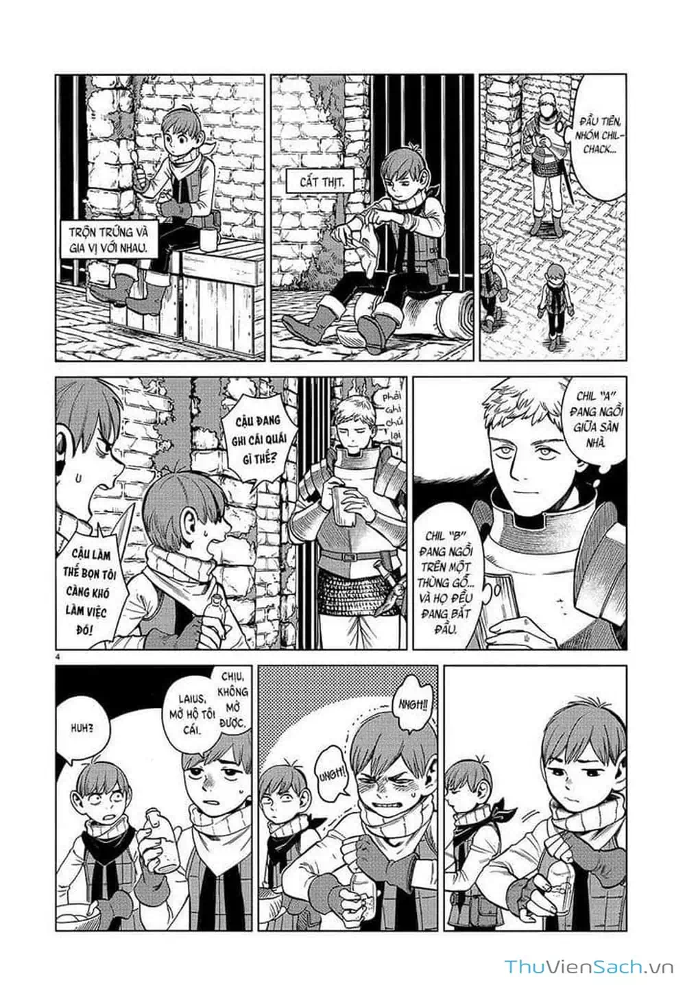 Truyện Tranh Mỹ Vị Hầm Ngục - Dungeon Meshi trang 4