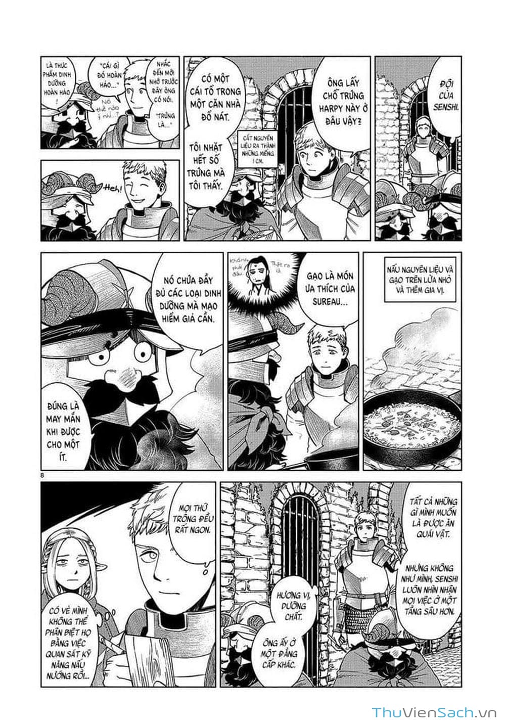 Truyện Tranh Mỹ Vị Hầm Ngục - Dungeon Meshi trang 1092