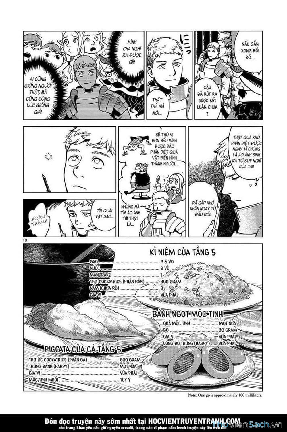 Truyện Tranh Mỹ Vị Hầm Ngục - Dungeon Meshi trang 1094