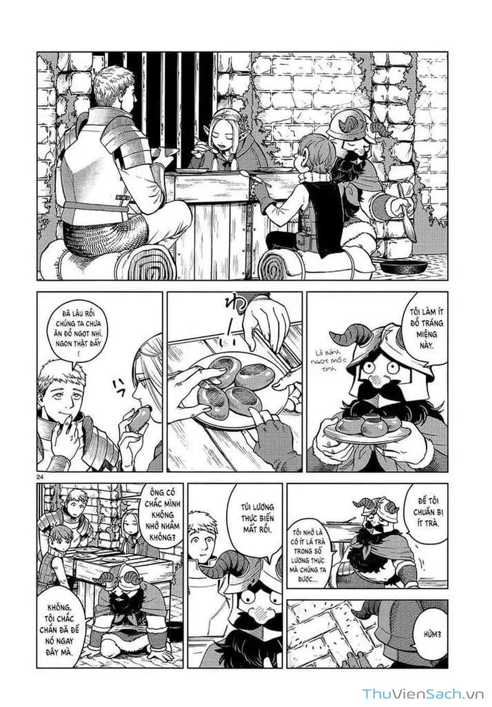 Truyện Tranh Mỹ Vị Hầm Ngục - Dungeon Meshi trang 4