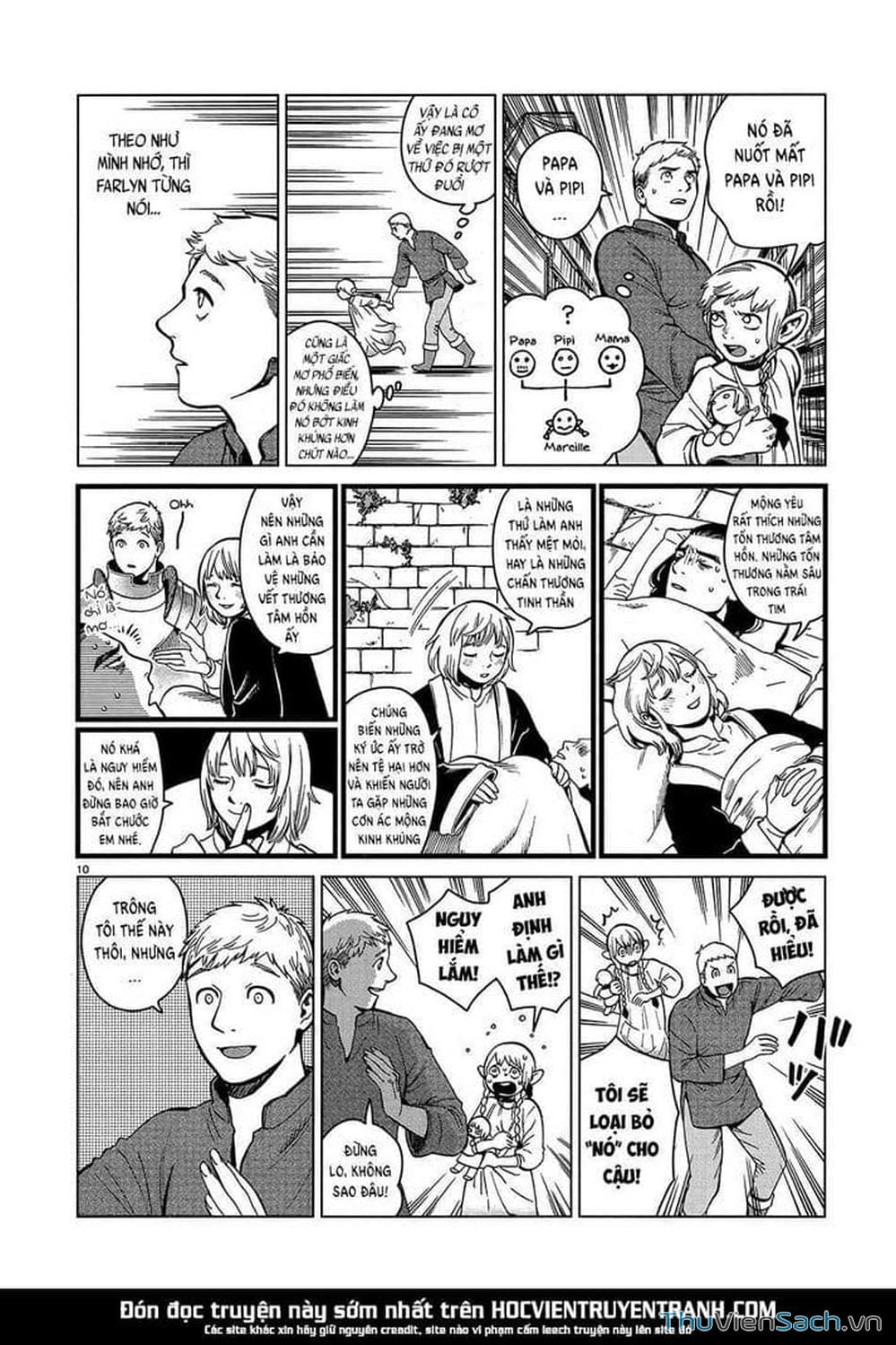 Truyện Tranh Mỹ Vị Hầm Ngục - Dungeon Meshi trang 4