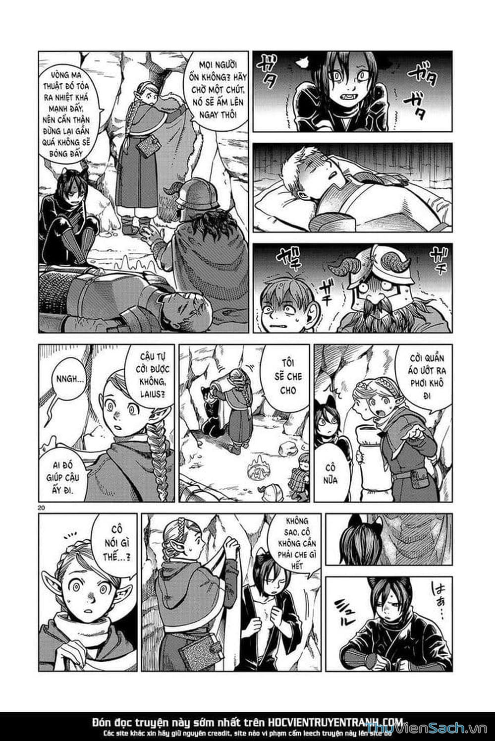 Truyện Tranh Mỹ Vị Hầm Ngục - Dungeon Meshi trang 4