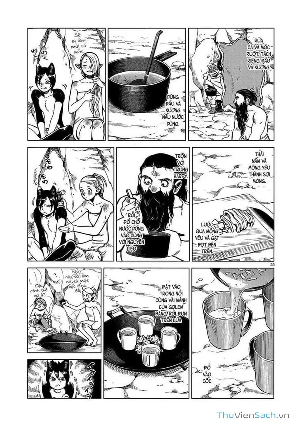 Truyện Tranh Mỹ Vị Hầm Ngục - Dungeon Meshi trang 4