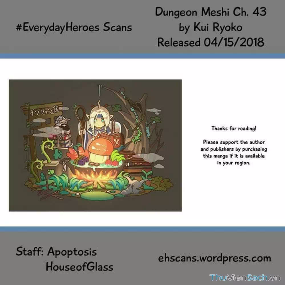 Truyện Tranh Mỹ Vị Hầm Ngục - Dungeon Meshi trang 4