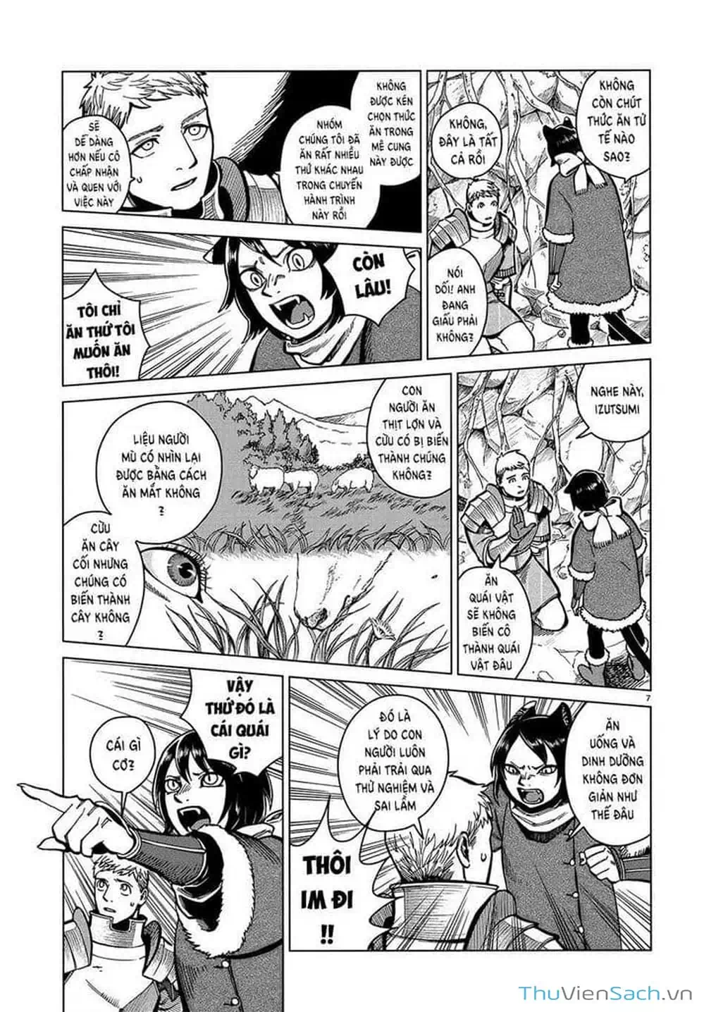 Truyện Tranh Mỹ Vị Hầm Ngục - Dungeon Meshi trang 4