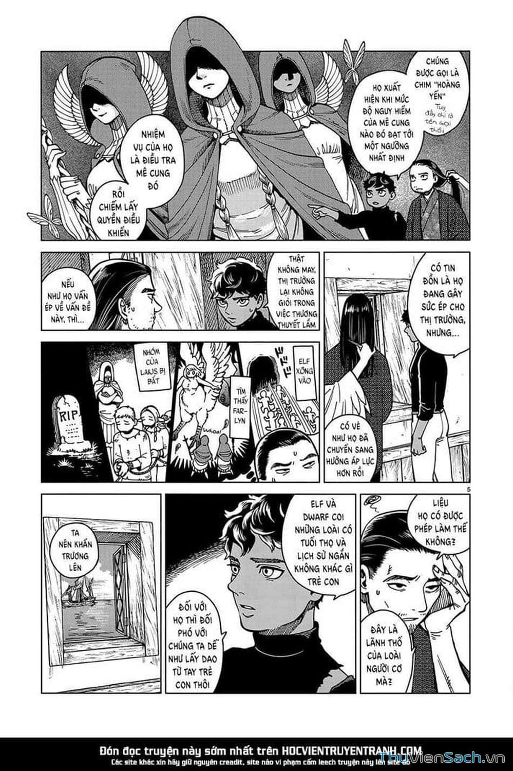 Truyện Tranh Mỹ Vị Hầm Ngục - Dungeon Meshi trang 4