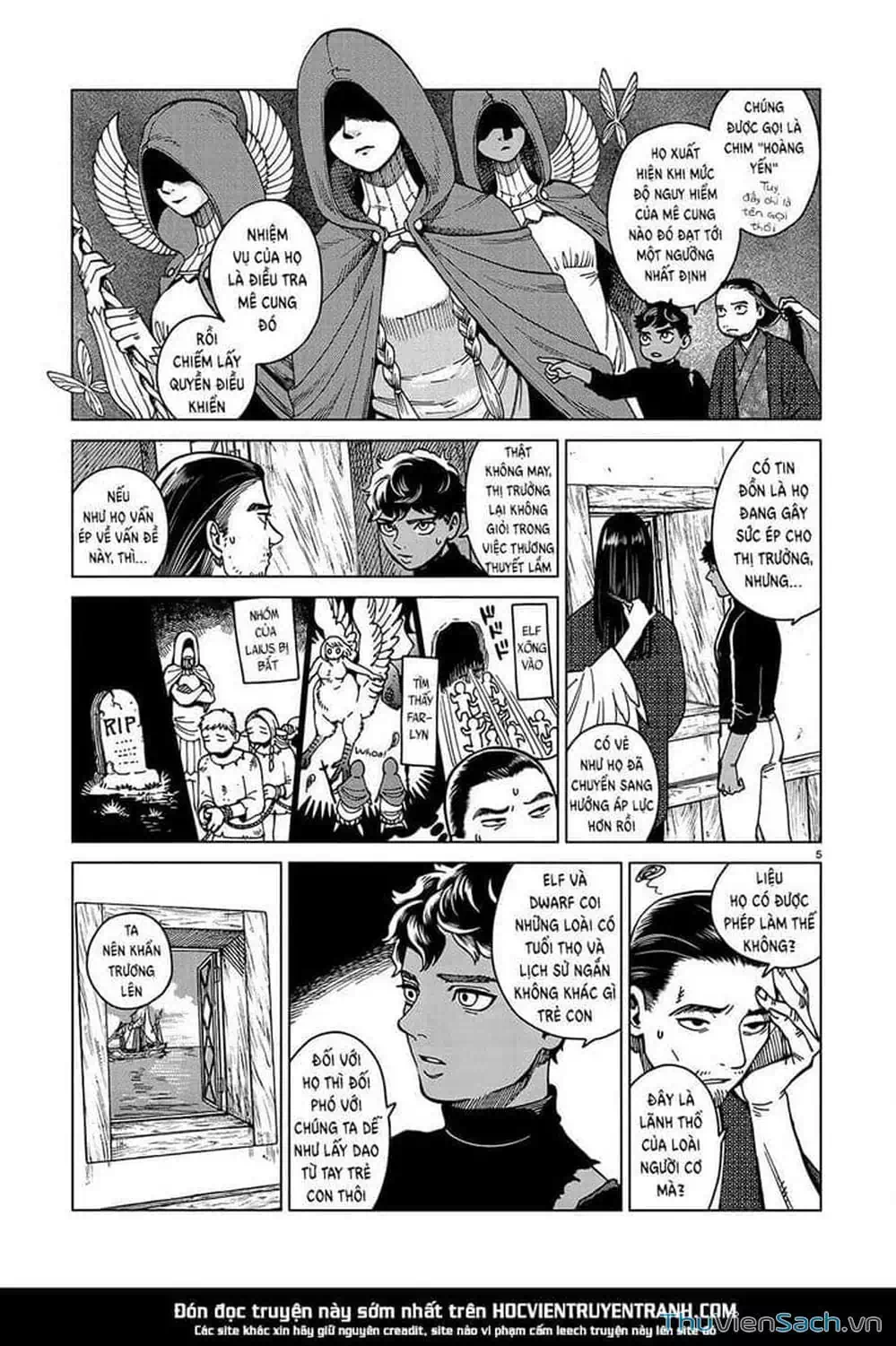 Truyện Tranh Mỹ Vị Hầm Ngục - Dungeon Meshi trang 4