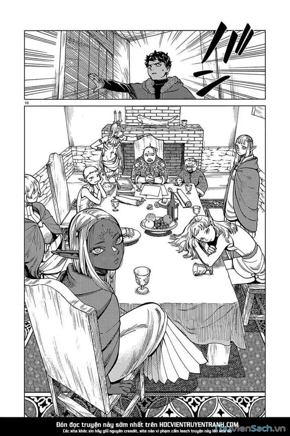 Truyện Tranh Mỹ Vị Hầm Ngục - Dungeon Meshi trang 4