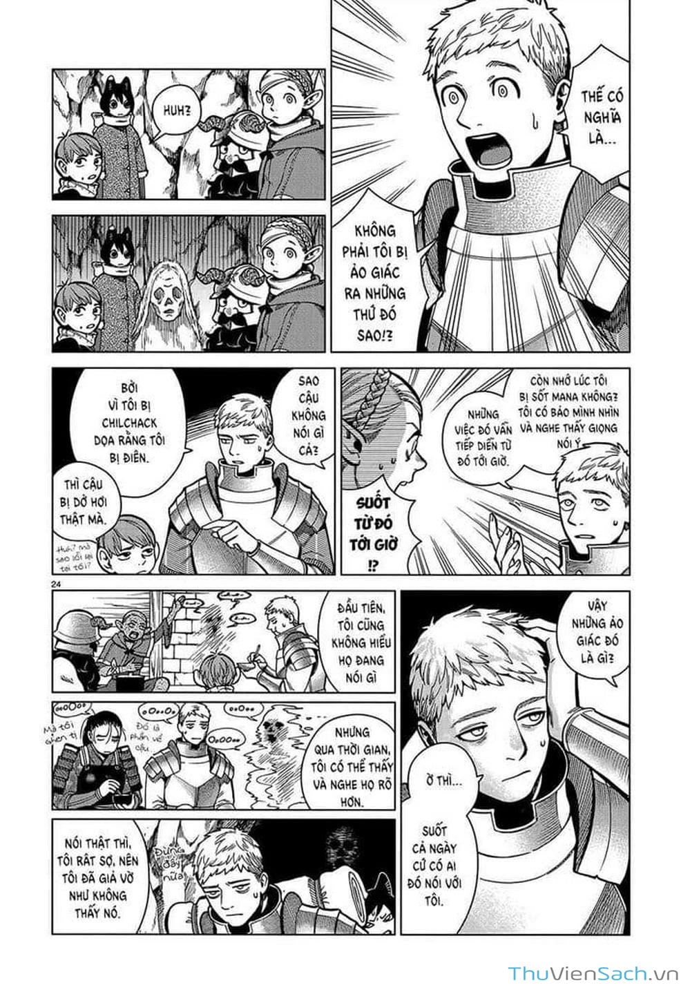 Truyện Tranh Mỹ Vị Hầm Ngục - Dungeon Meshi trang 4