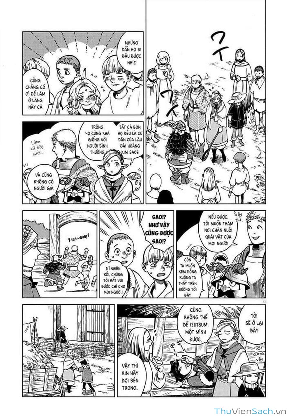 Truyện Tranh Mỹ Vị Hầm Ngục - Dungeon Meshi trang 4
