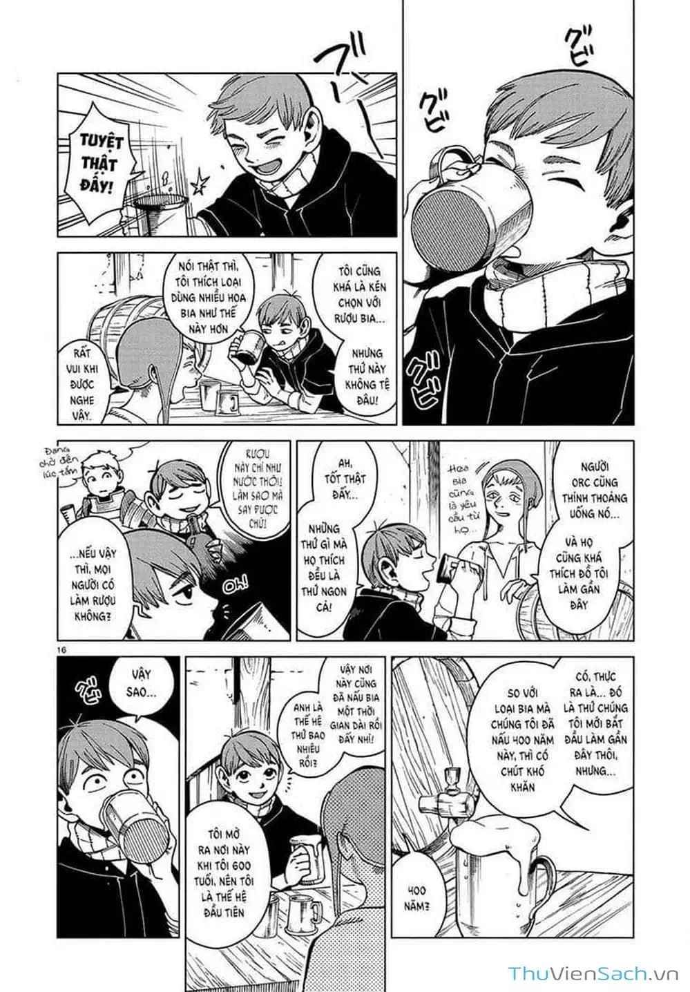 Truyện Tranh Mỹ Vị Hầm Ngục - Dungeon Meshi trang 4