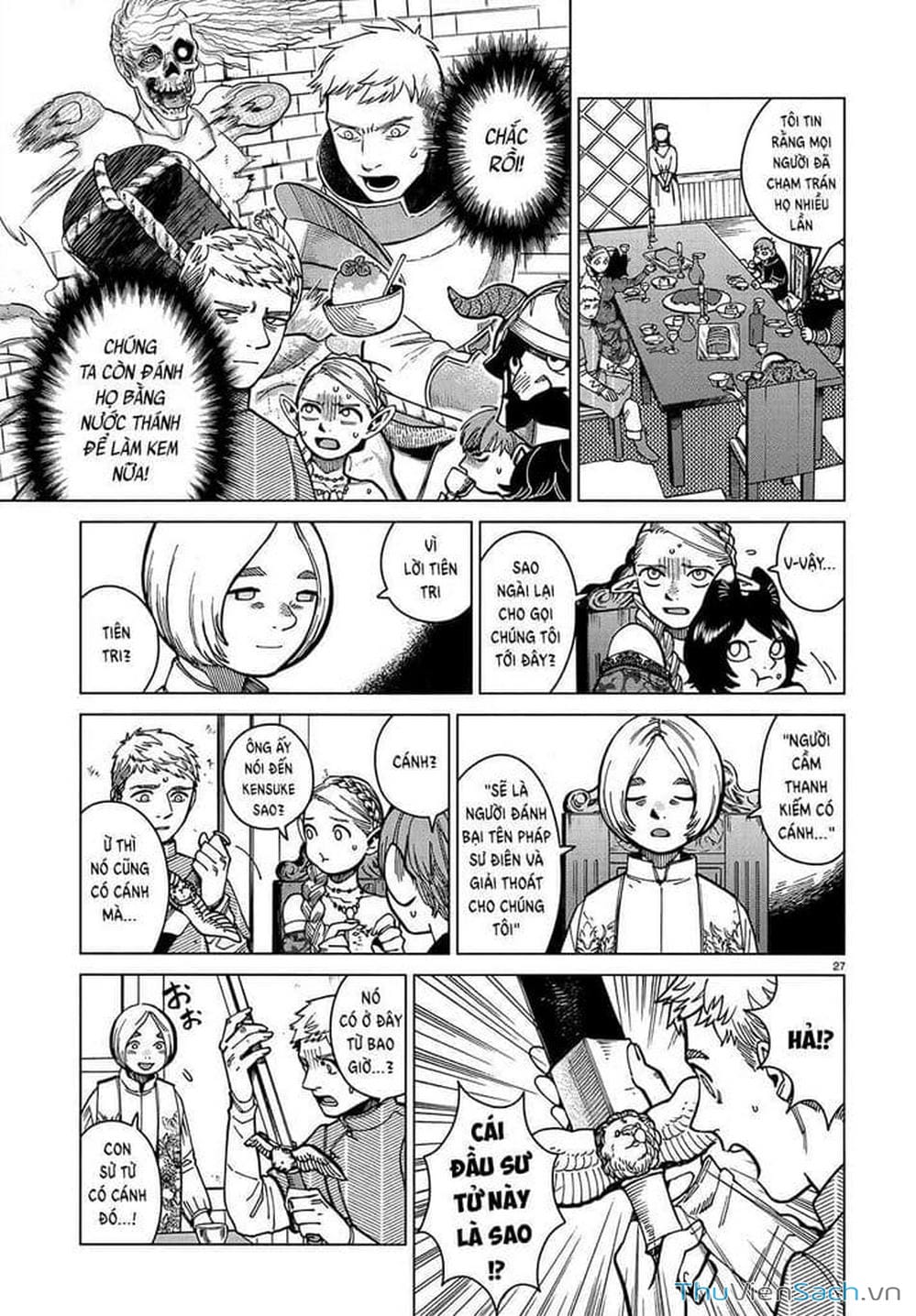 Truyện Tranh Mỹ Vị Hầm Ngục - Dungeon Meshi trang 1278