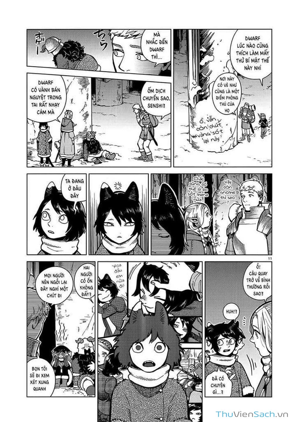 Truyện Tranh Mỹ Vị Hầm Ngục - Dungeon Meshi trang 1296