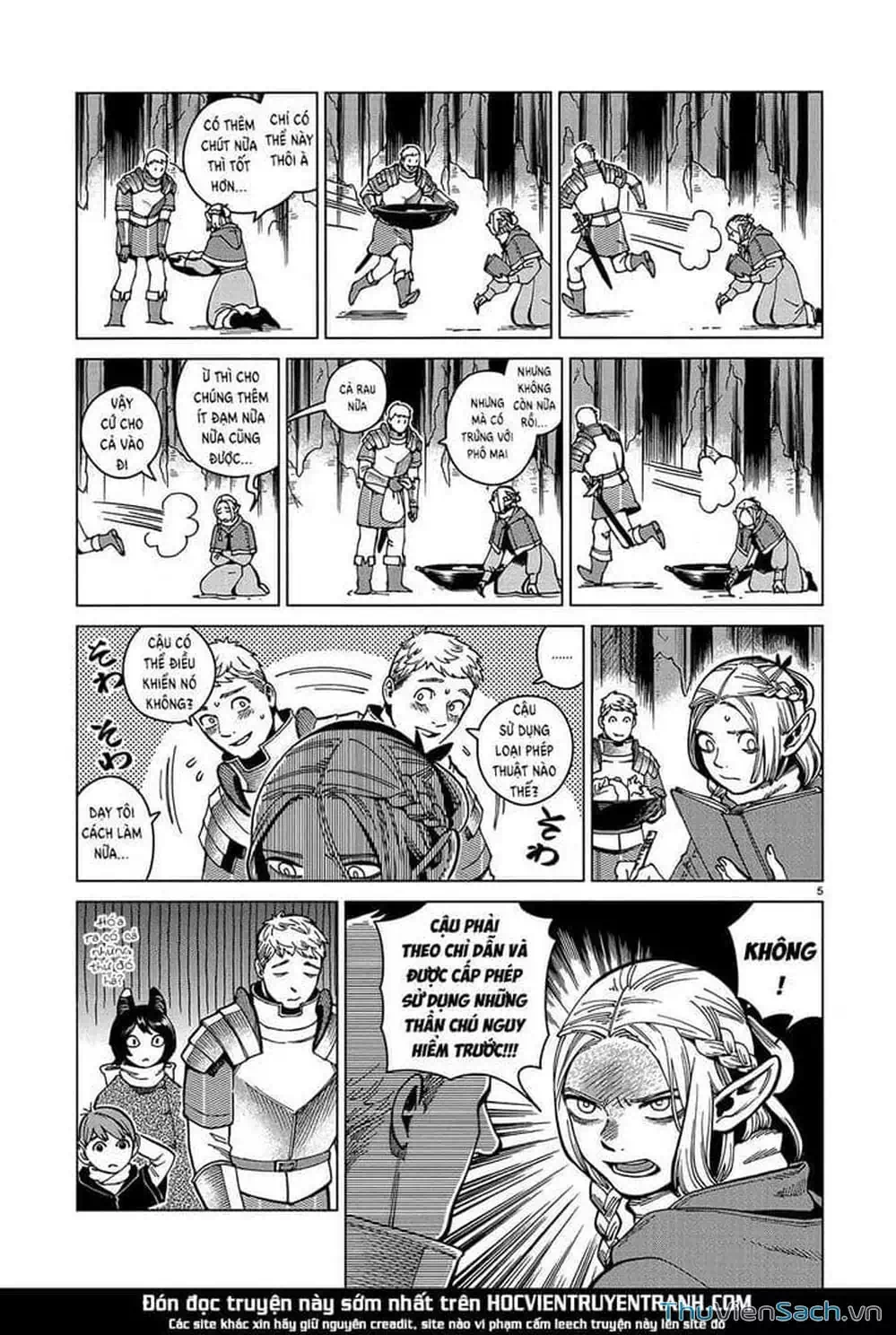 Truyện Tranh Mỹ Vị Hầm Ngục - Dungeon Meshi trang 4