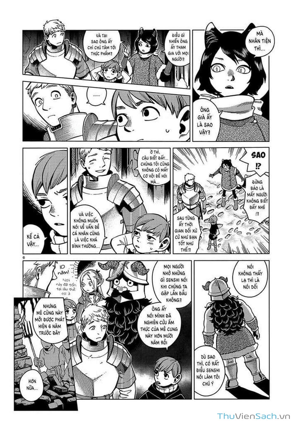 Truyện Tranh Mỹ Vị Hầm Ngục - Dungeon Meshi trang 4