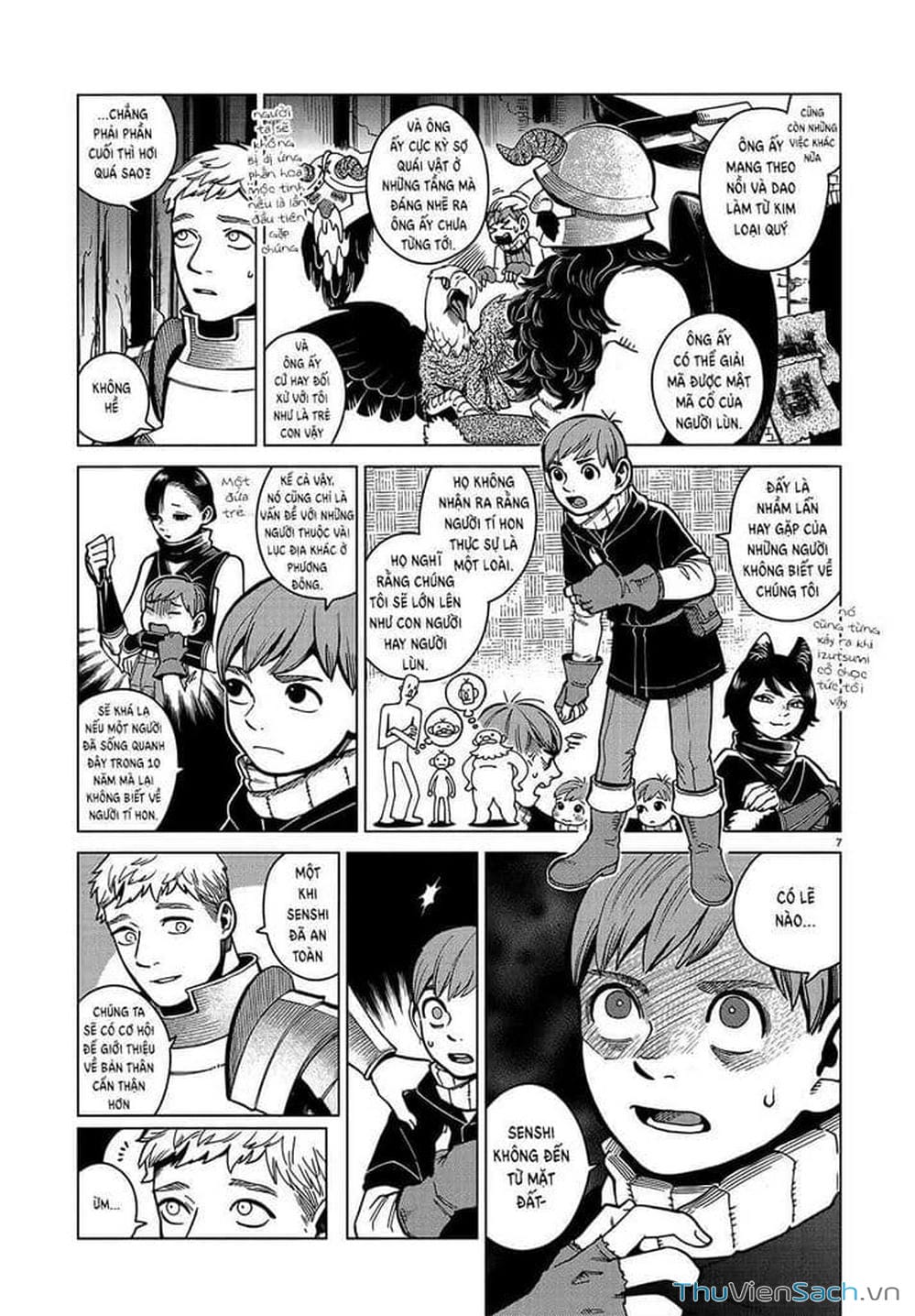 Truyện Tranh Mỹ Vị Hầm Ngục - Dungeon Meshi trang 4