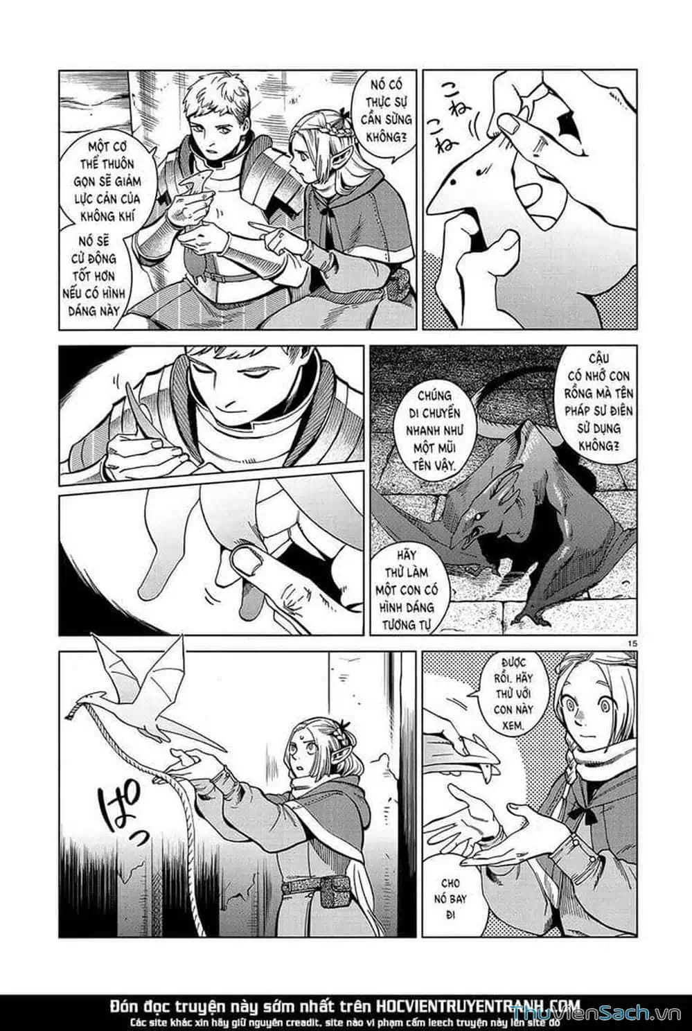 Truyện Tranh Mỹ Vị Hầm Ngục - Dungeon Meshi trang 4