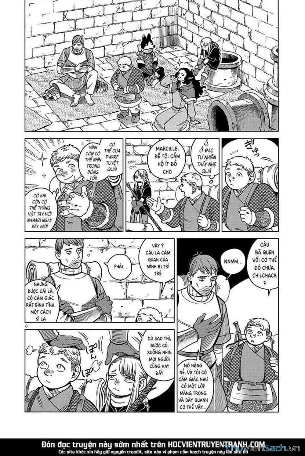 Truyện Tranh Mỹ Vị Hầm Ngục - Dungeon Meshi trang 4
