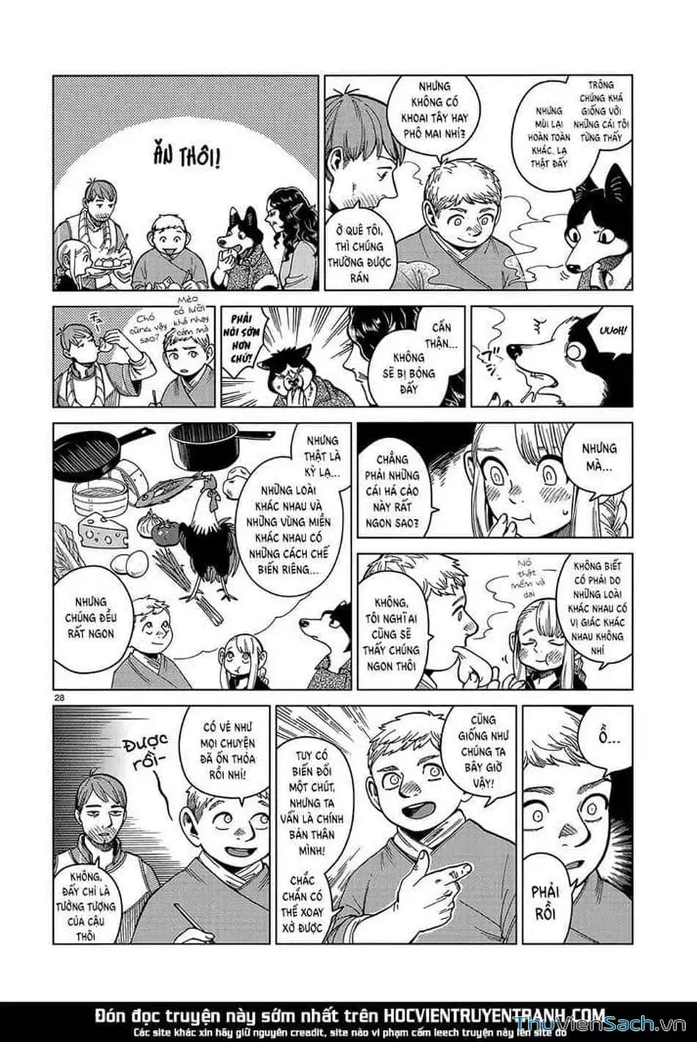 Truyện Tranh Mỹ Vị Hầm Ngục - Dungeon Meshi trang 4