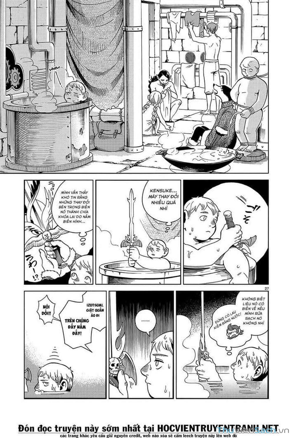 Truyện Tranh Mỹ Vị Hầm Ngục - Dungeon Meshi trang 4