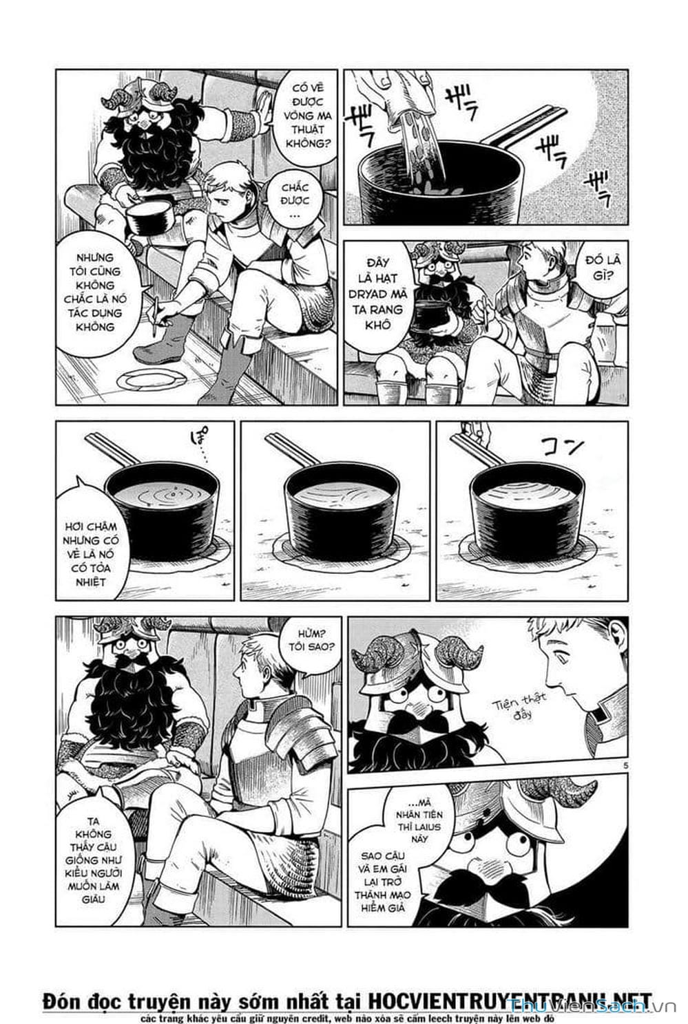 Truyện Tranh Mỹ Vị Hầm Ngục - Dungeon Meshi trang 4