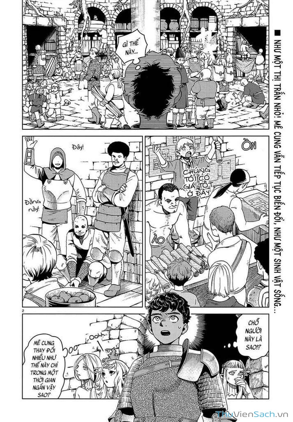 Truyện Tranh Mỹ Vị Hầm Ngục - Dungeon Meshi trang 4