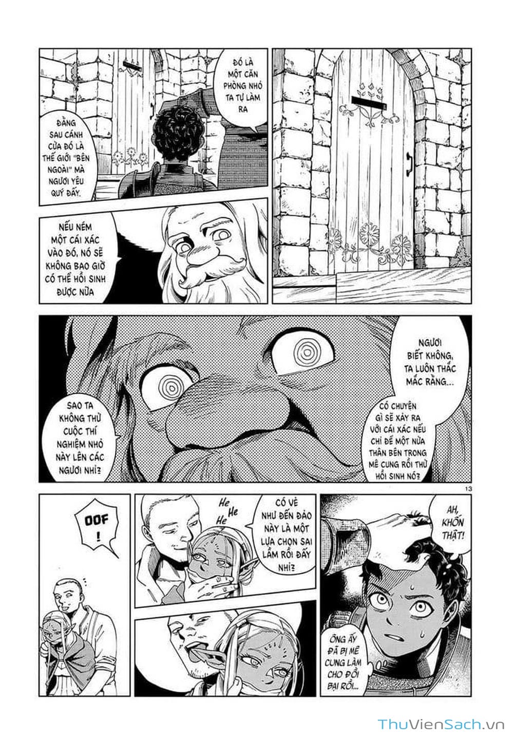 Truyện Tranh Mỹ Vị Hầm Ngục - Dungeon Meshi trang 4