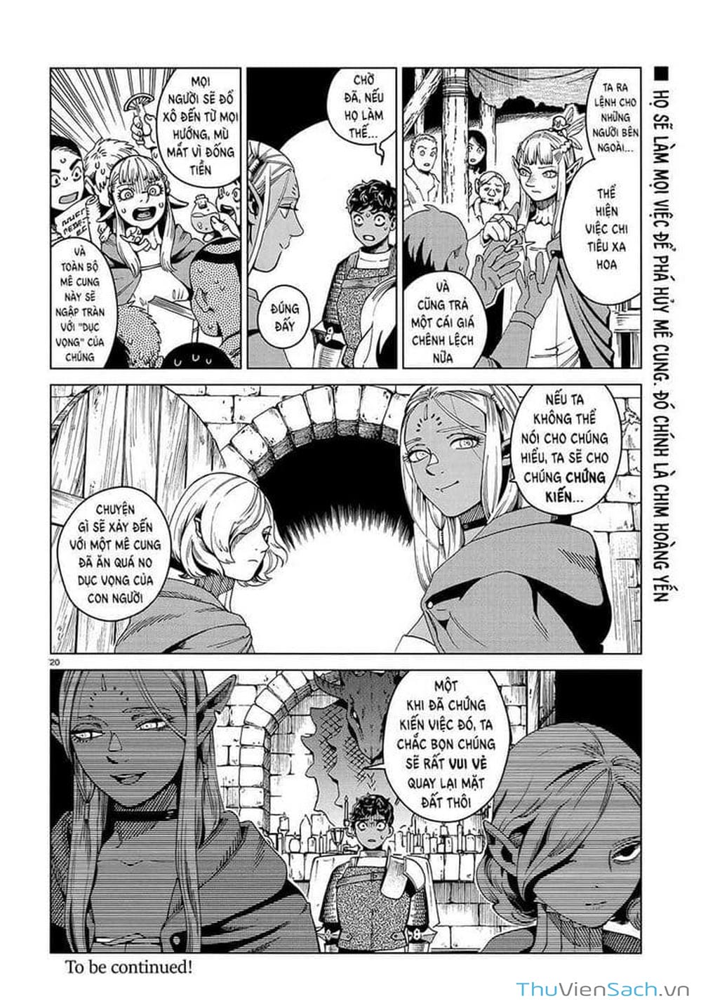 Truyện Tranh Mỹ Vị Hầm Ngục - Dungeon Meshi trang 4