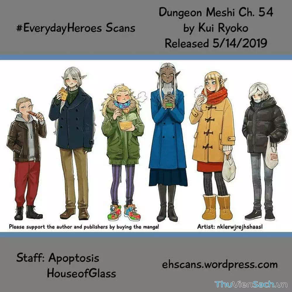 Truyện Tranh Mỹ Vị Hầm Ngục - Dungeon Meshi trang 4