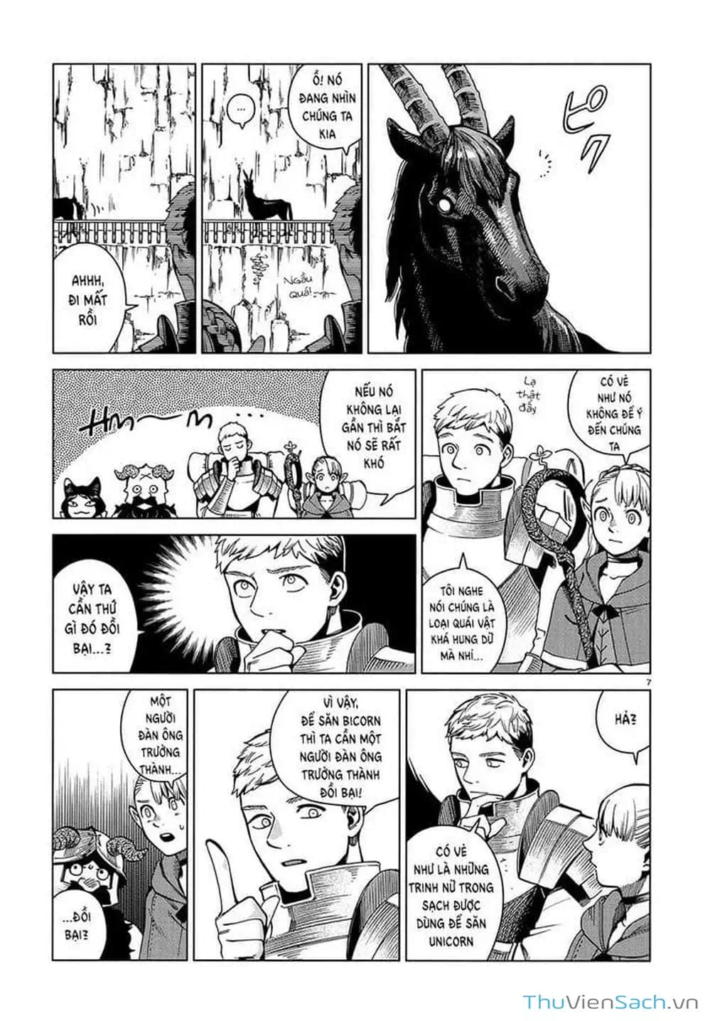 Truyện Tranh Mỹ Vị Hầm Ngục - Dungeon Meshi trang 4