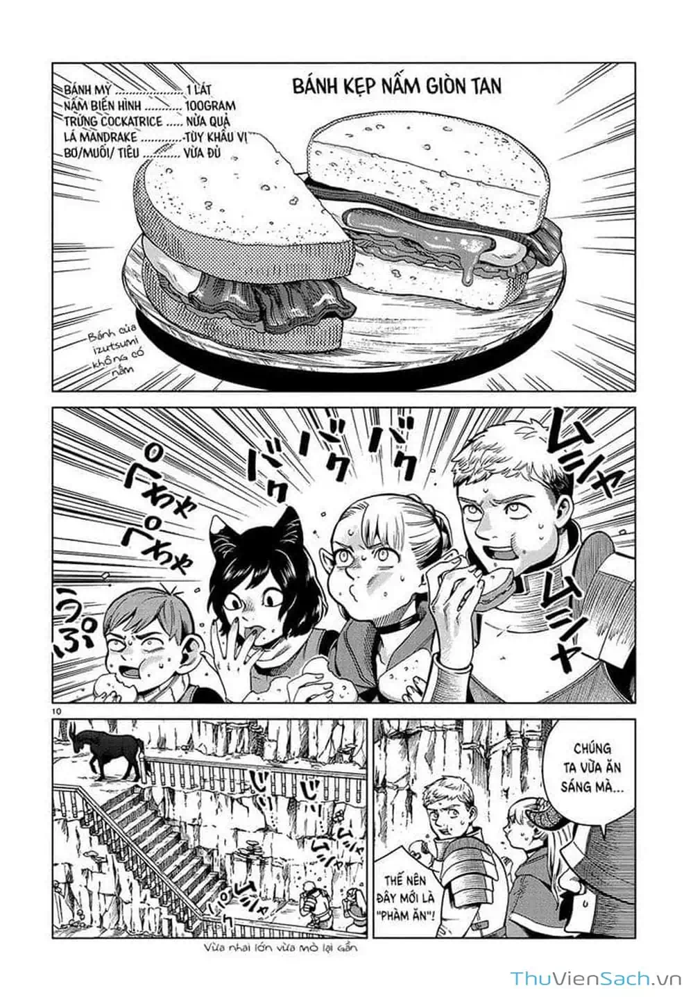 Truyện Tranh Mỹ Vị Hầm Ngục - Dungeon Meshi trang 4