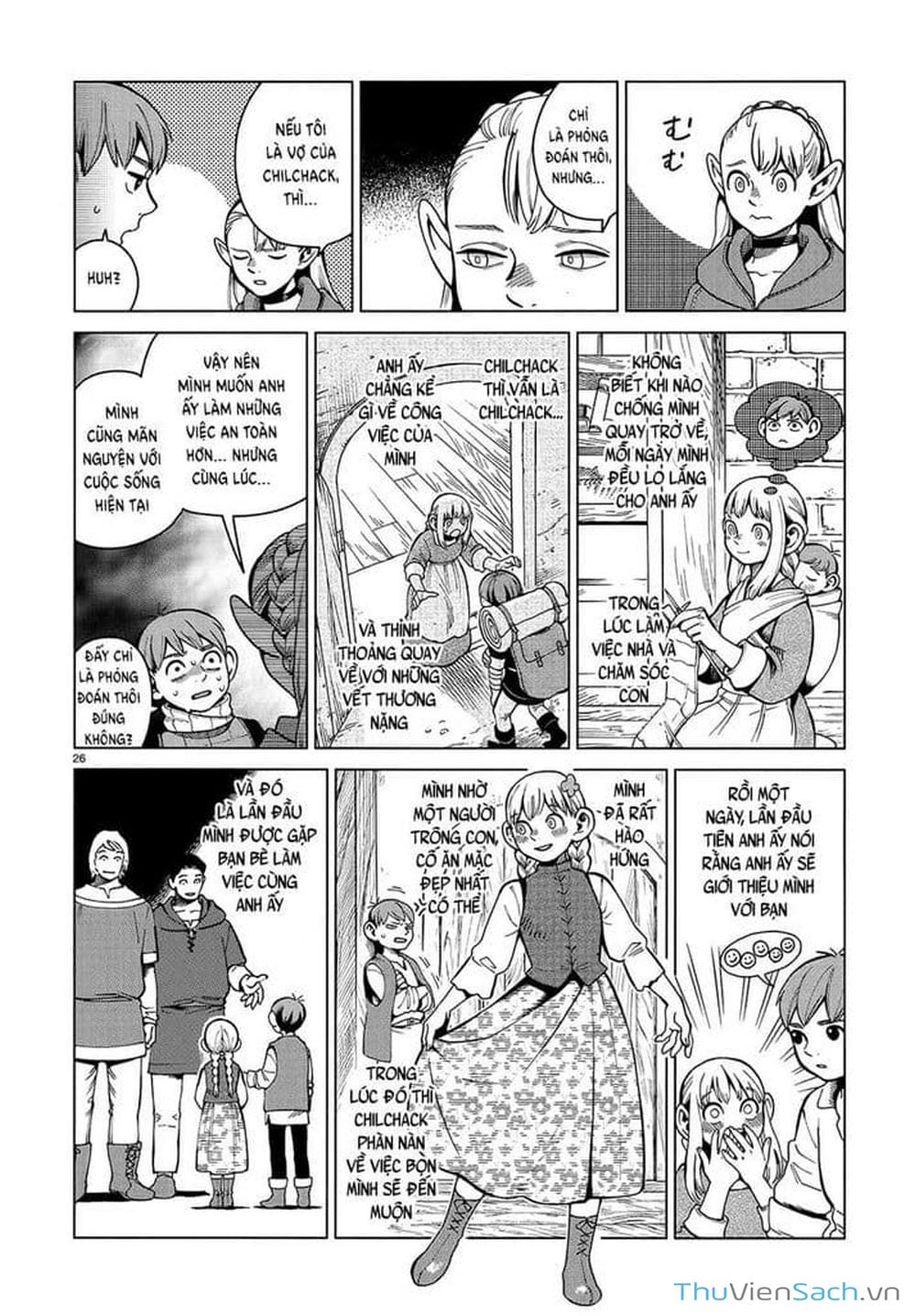 Truyện Tranh Mỹ Vị Hầm Ngục - Dungeon Meshi trang 4