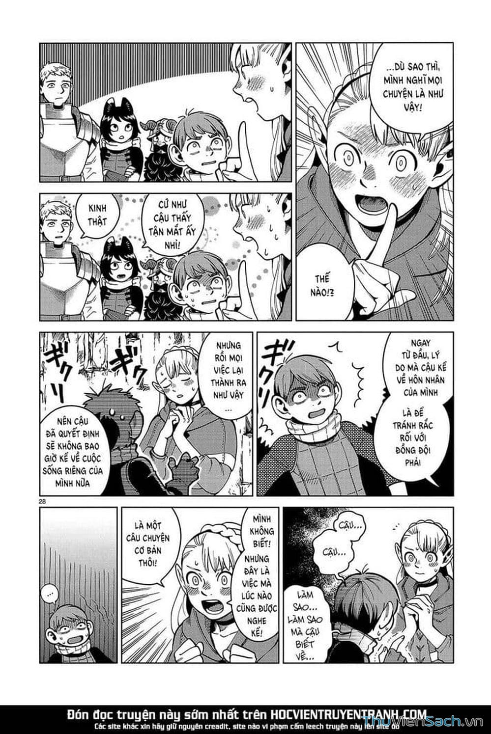 Truyện Tranh Mỹ Vị Hầm Ngục - Dungeon Meshi trang 4