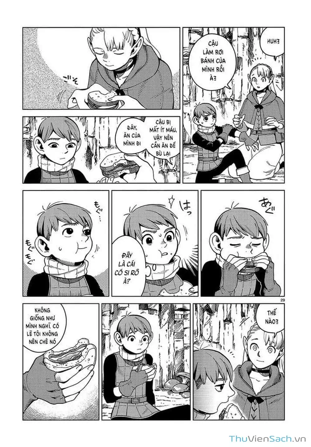 Truyện Tranh Mỹ Vị Hầm Ngục - Dungeon Meshi trang 4