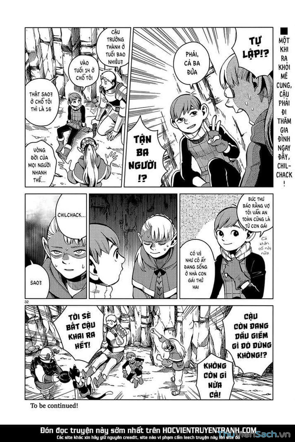 Truyện Tranh Mỹ Vị Hầm Ngục - Dungeon Meshi trang 4