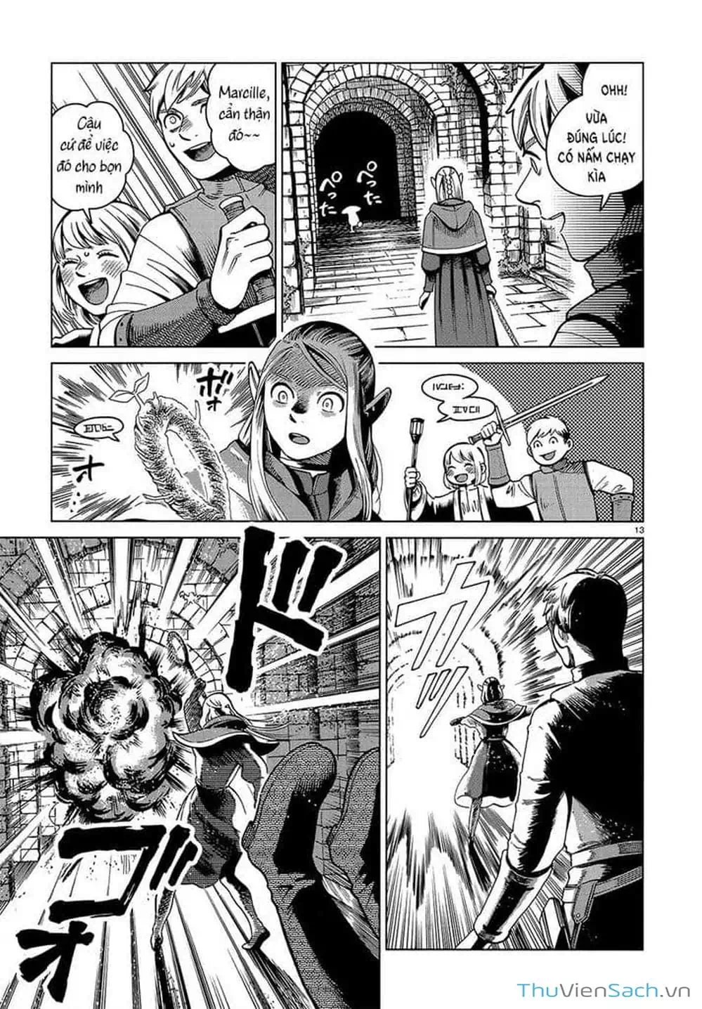 Truyện Tranh Mỹ Vị Hầm Ngục - Dungeon Meshi trang 4