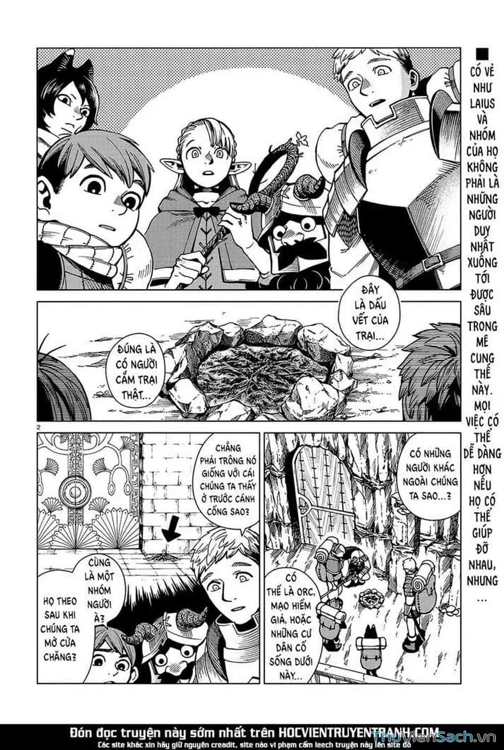 Truyện Tranh Mỹ Vị Hầm Ngục - Dungeon Meshi trang 4