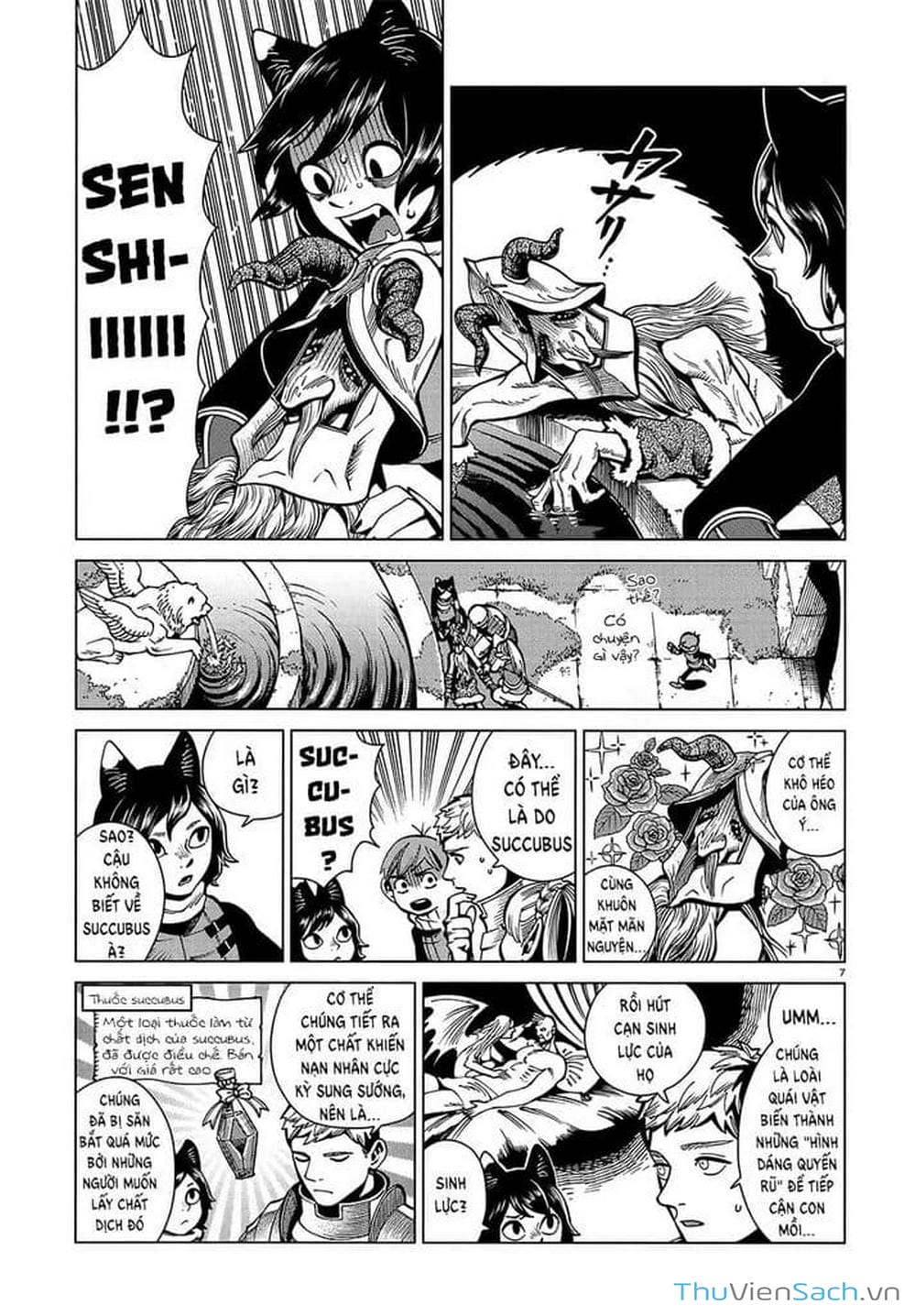 Truyện Tranh Mỹ Vị Hầm Ngục - Dungeon Meshi trang 4