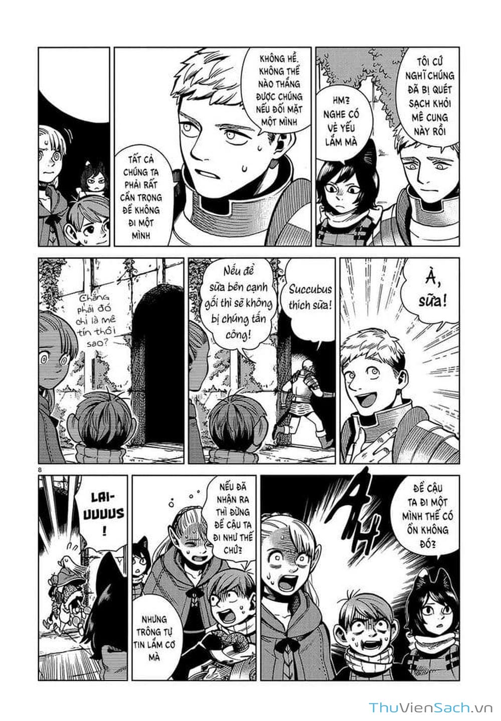 Truyện Tranh Mỹ Vị Hầm Ngục - Dungeon Meshi trang 4