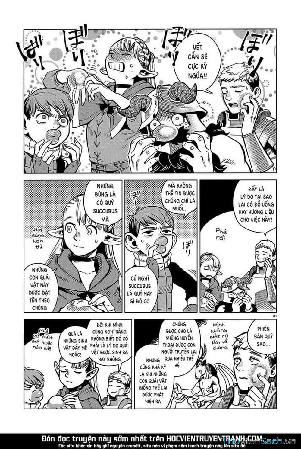 Truyện Tranh Mỹ Vị Hầm Ngục - Dungeon Meshi trang 4