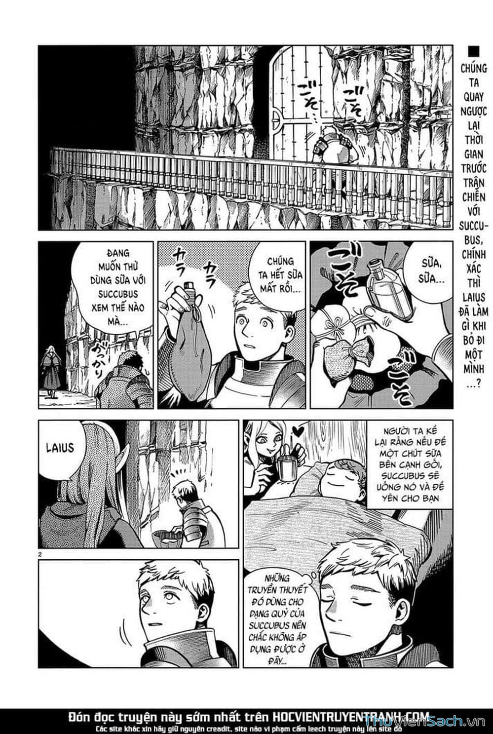 Truyện Tranh Mỹ Vị Hầm Ngục - Dungeon Meshi trang 4