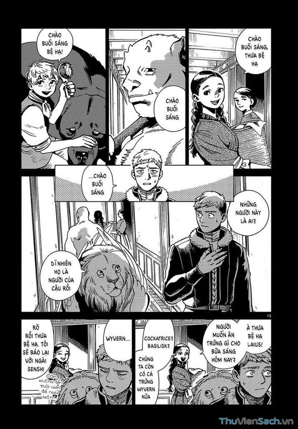 Truyện Tranh Mỹ Vị Hầm Ngục - Dungeon Meshi trang 4