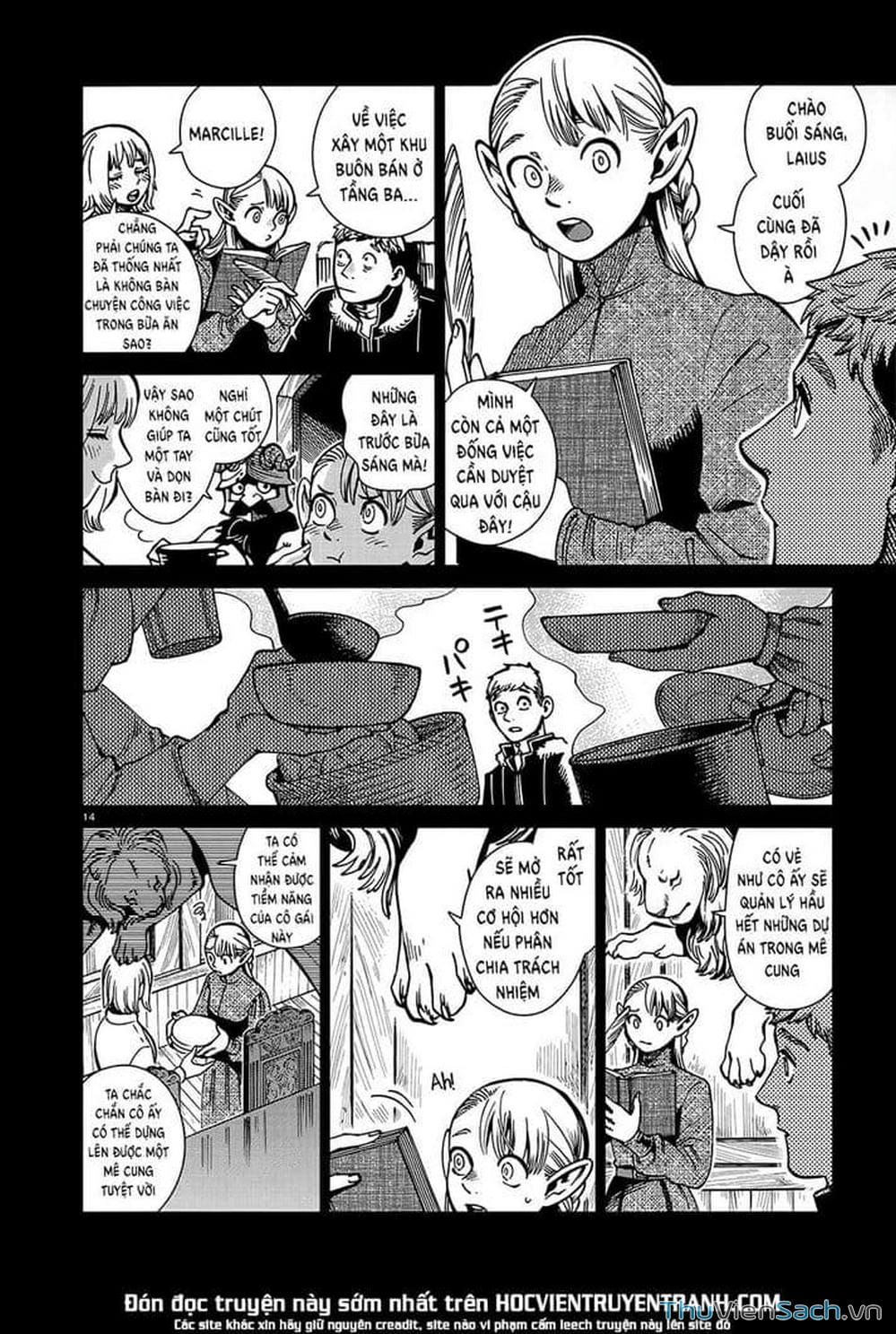 Truyện Tranh Mỹ Vị Hầm Ngục - Dungeon Meshi trang 4