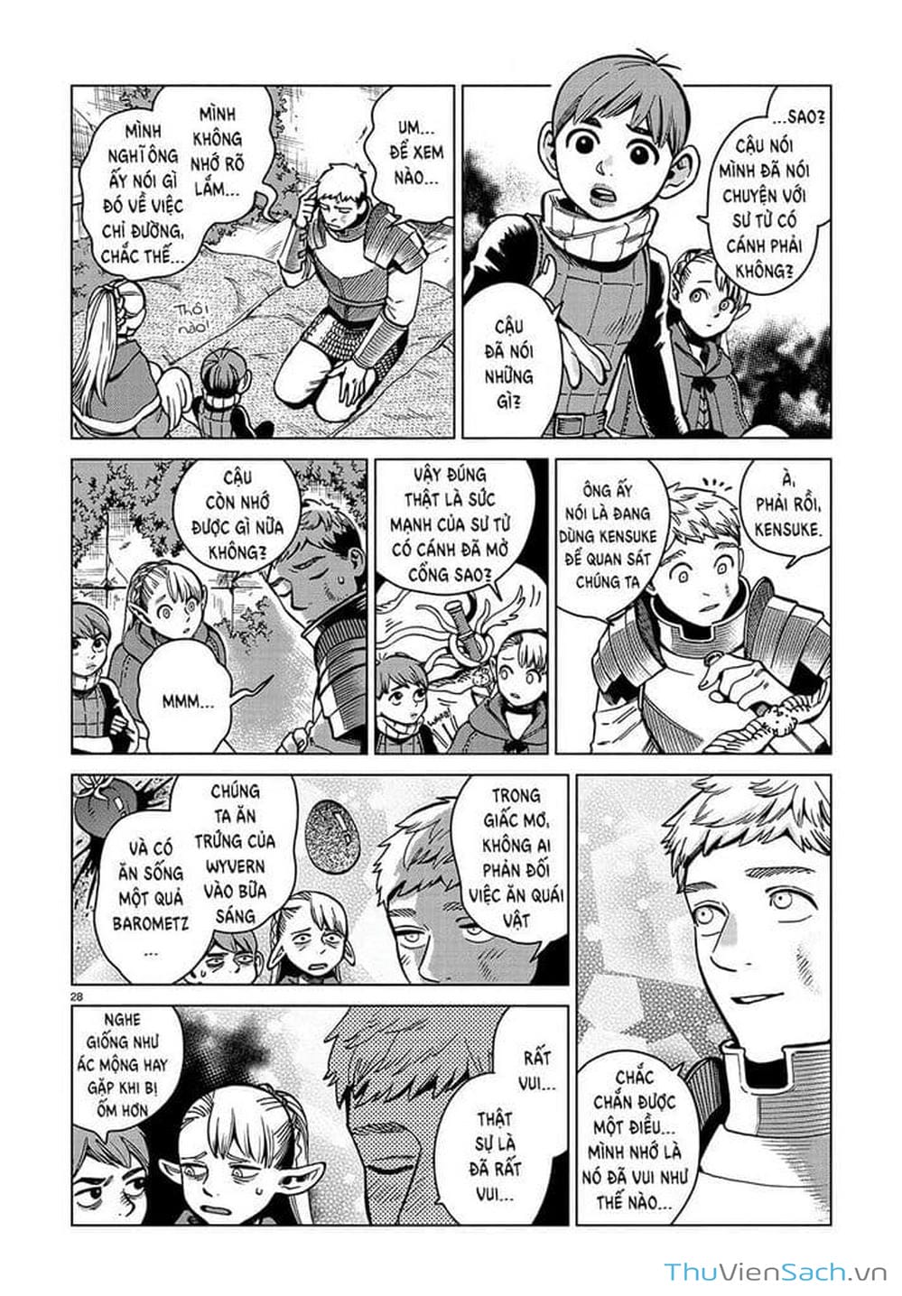 Truyện Tranh Mỹ Vị Hầm Ngục - Dungeon Meshi trang 1693