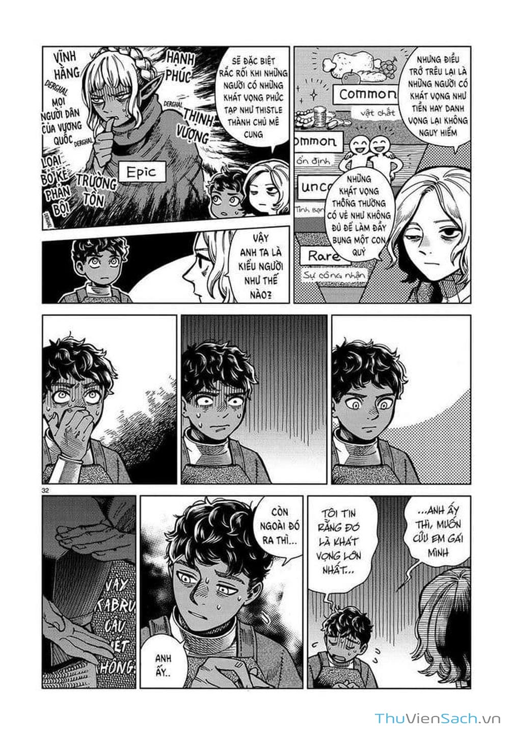 Truyện Tranh Mỹ Vị Hầm Ngục - Dungeon Meshi trang 4