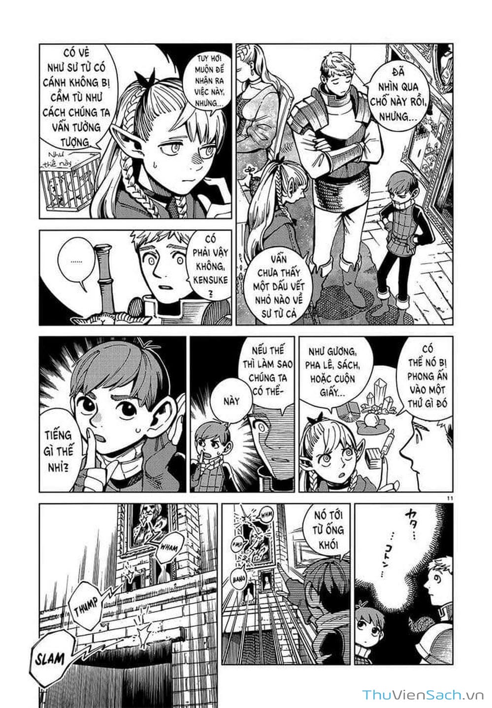 Truyện Tranh Mỹ Vị Hầm Ngục - Dungeon Meshi trang 4